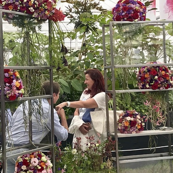 porta nova red naomi chelsea flower show