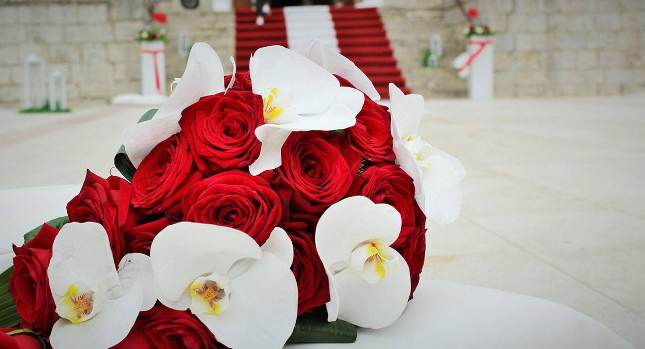 porta nova bouquet red naomi by messana jean fiori