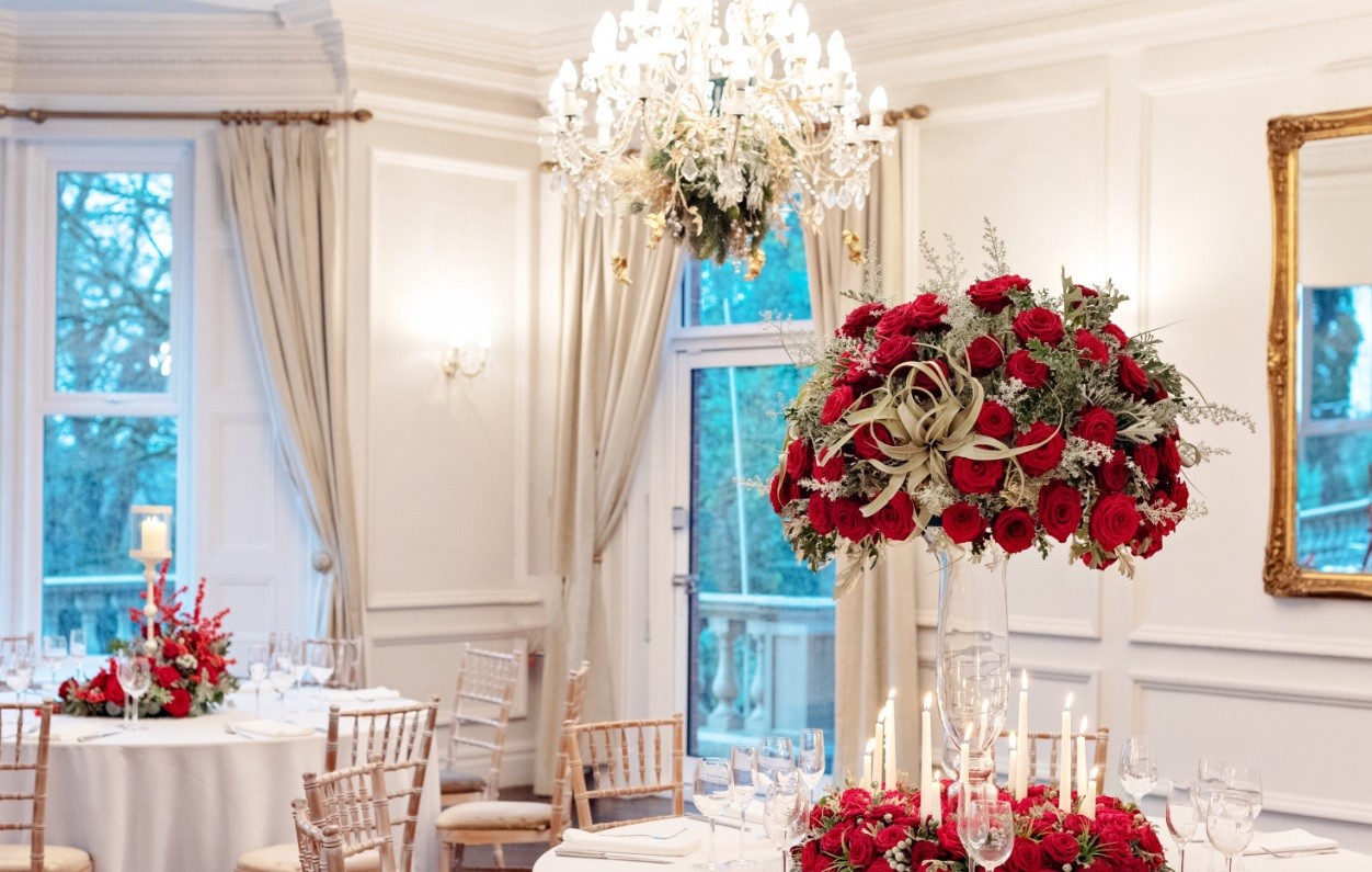 Sarah Crookstone porta nova Christmas red naomi dinner table 18