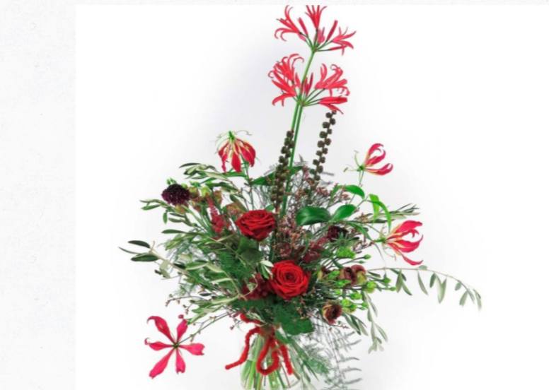 Reka Kurtos Valentine’s Day Floral Fundamentals Porta Nova red naomi