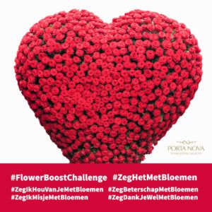 #ZegHetMetBloemen