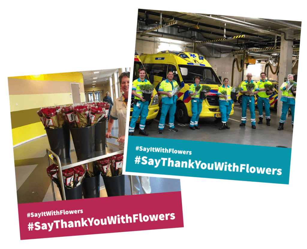 #SayItWithFlowers visual 1