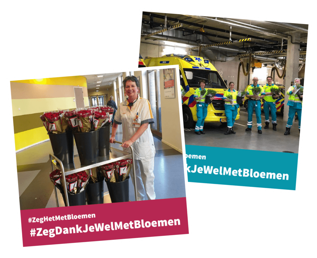 #ZegHetMetBloemen