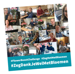 #ZegDankJeWelMetBloemen