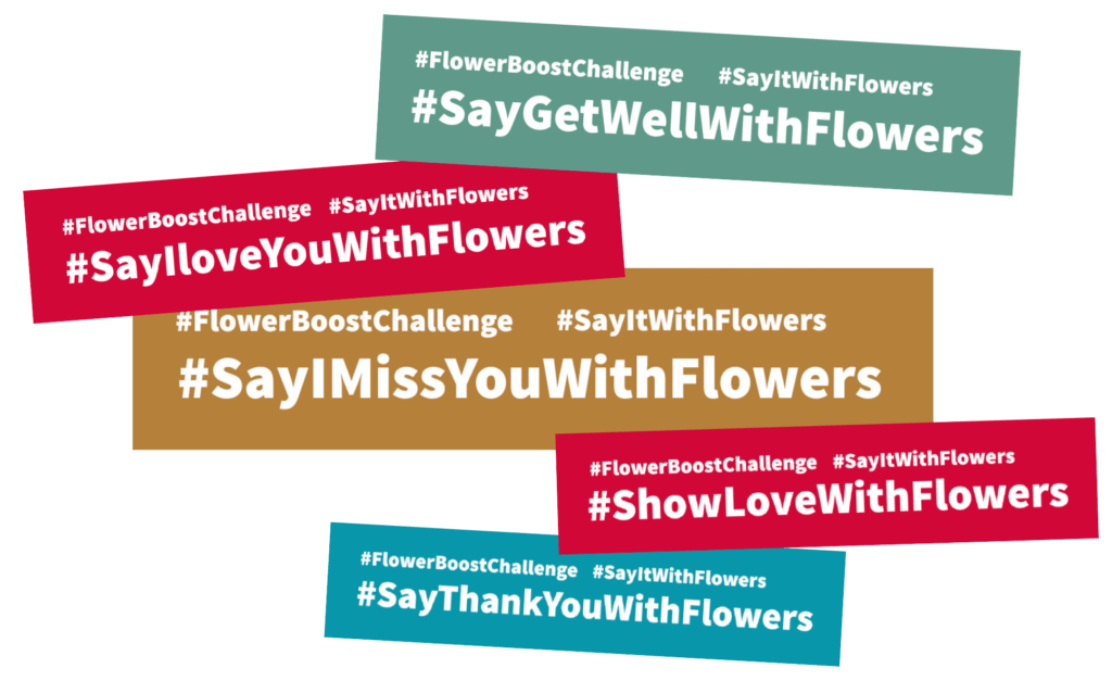 #SayItWithFlowers banners